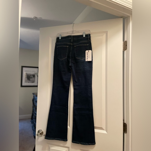 💙 NWT FRAME jeans mid-rise stretch flare - Picture 4 of 12